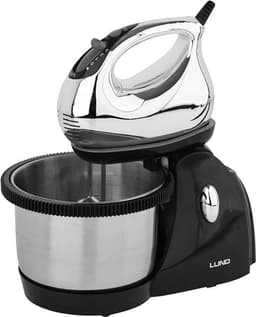 Keukenmixer Met Kom - Handmixer Bakken - Ingrediënten Mengen - Automatische Rotatie - 3 Liter Kom - Multicolor — thumbnail 4