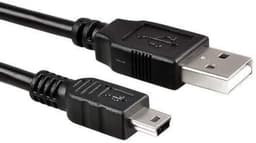 USB Kabel - Verbindingskabel - Externe Schijf - Hoge Snelheid - 3FT - Zwart — thumbnail 1