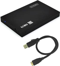 Externe Harde Schijf - Draagbare Opslag - Bestanden Opslaan - Plug and Play - 2.5 inch - Zwart — thumbnail 1
