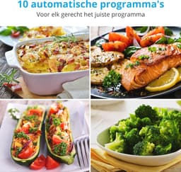 3-in-1 Magnetron met Grill en Heteluchtfunctie - 23 Liter, 900 Watt, 10 Automatische Programma's — thumbnail 3