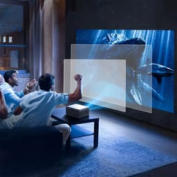 Zenwire G60 Beamer - Full HD 1080p 4K Support - Officiële Google TV Android 14 - 1300 ANSI Lumen - Contrast 10000:1 - WiFi 6 - Bluetooth - Smart Mini Projector — thumbnail 5