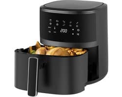 Krachtige 4,2L Airfryer met 10 Programma's - Gezond Frituren met Touchscreen