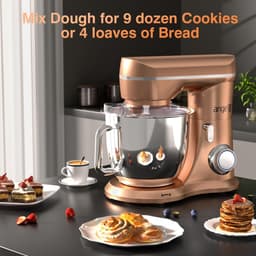 Elektrische Staande Keukenmixer met 10 Snelheden en Accessoires — thumbnail 2