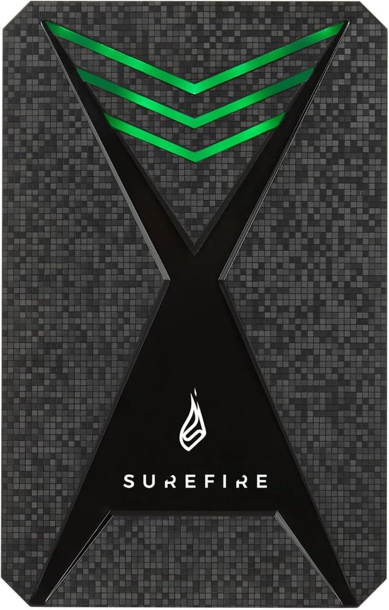 Externe Gaming Harde Schijf 2,5 inch - 2TB met USB 3.2 Gen 1 en RGB Verlichting Zwart — afbeelding 1
