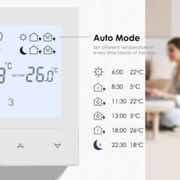 Programmeerbare Slimme Thermostaat voor Waterverwarming - Digitaal Weekprogramma 3A — thumbnail 3