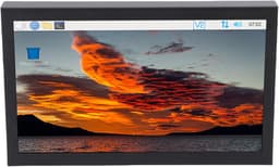 Extern Beeldscherm - Extra Monitor - Werk Efficiënt - Hoge Definitie - 7 Inch - Zwart — thumbnail 1