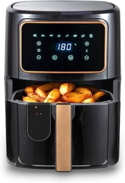 SVN® Airfryer XXL - Mini-oven - Heteluchtfriteuse - Zwart - 36cm x 40cm x 36cm — thumbnail 1