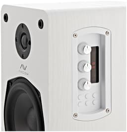 AVCOM Active Bookshelf Speaker Pair, White — thumbnail 2