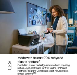 HP Deskjet 4330 All-in-one - All-in-one Printer Thermische Inkjet Kleur A4 Instant Ink Zwart/blauw — thumbnail 5