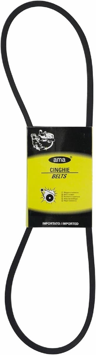 V-riem Grasmaaier - Aandrijfriem Maaier - Grasmaaier Onderhoud - Kevlar Versterkt - 13 mm x 8 mm - Zwart — afbeelding 1