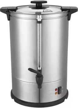 Koffie Percolator - Professioneel Apparaat - Veel Koffie - Dubbelwandige Isolatie - 15 Liter Capaciteit - Zilver — thumbnail 5