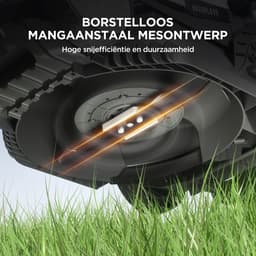 Litheli U20 - Accu Grasmaaier - Borstelloze Motor - 33cm Maaibreedte - Tot 200m² — thumbnail 4
