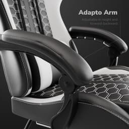 HICON® Gamestoel – Gaming Stoel – Gaming Chair met Voetsteun | Ergonomische Bureaustoel - Lambeth — thumbnail 5