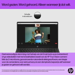HP 14-em0636nd AMD Ryzen™ 3 7320U Laptop 35,6 cm (14") Full HD 8 GB DDR4-SDRAM 256 GB SSD Wi-Fi 6 (802.11ax) Windows 11 Home Zwart — thumbnail 3