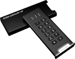 iStorage diskAshur M2 - externe harde schijf - M2 SSD - 120 GB - USB - 256-bit - Zwart — thumbnail 5