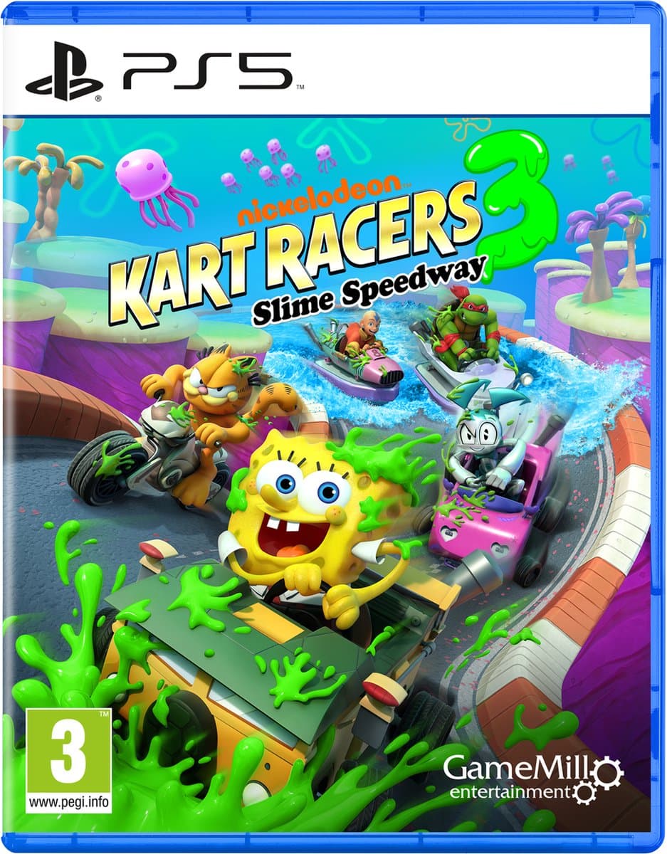Nickelodeon Kart Racers 3: Slime Speedway - PS5 — afbeelding 1