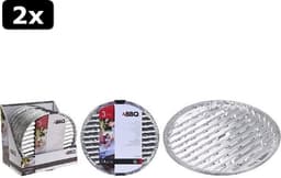 2x BBQ Barbecue Grillschalen Rond 3stuks — thumbnail 1