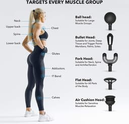 Massageapparaat -Professioneel Percussie Massager — thumbnail 4