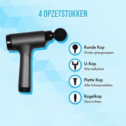 Massage Gun Professioneel - Massage Pistool - Massage Apparaat - Silvergear — thumbnail 3
