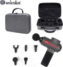 Beoka M2 - Massage Gun PRO - Professioneel Massage Pistool - Sport en Relax Massage Apparaat - Zwart Massagepistool - Inclusief Koffer - Grijs - Bestseller — thumbnail 1