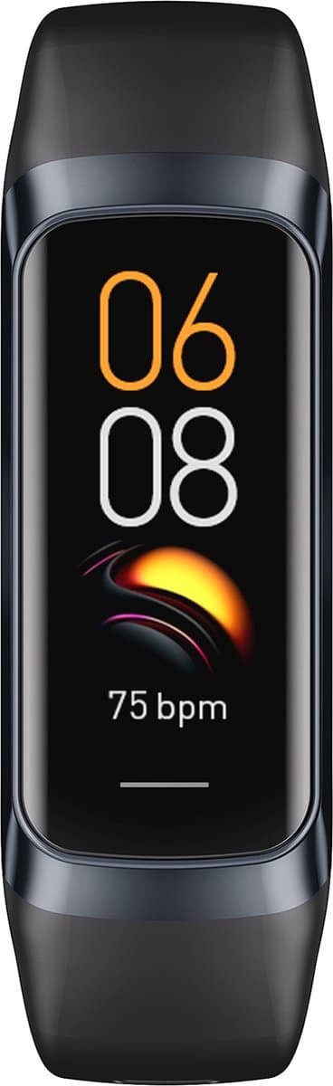 DrPhone ActiFit - 1.1'' AMOLED Scherm - Extra Lichte Activiteiten Tracker - Horloge met 25 Sportmodi - Nederlands Taal -Zwart — afbeelding 1