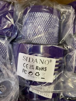 SIDANO® HEPA filter - geschikt voor Dyson V10, SV12 stofzuigers - (2 filters + borstel) — thumbnail 3