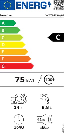 Inventum VVW6046AW Vaatwassers — thumbnail 2