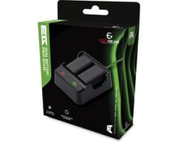 EgoGear - Dubbel Batterij Pakket Zwart - Xbox Accu - Xbox Battery Pack - Geschikt voor Xbox Series S, Xbox Series X en Xbox One