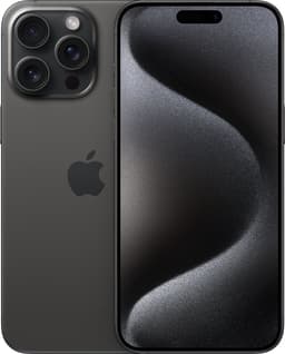 Apple iPhone 15 Pro Max - 1TB - Zwart Titanium — thumbnail 1