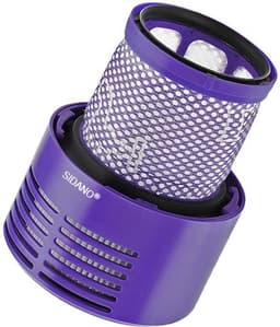 SIDANO® HEPA filter - geschikt voor Dyson V10, SV12 stofzuigers - (4 filters + borstel) — thumbnail 2