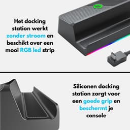 Docking station voor Steam Deck| Steam Deck Dock 5 in 1 | Geschikt voor mobiel, iPad, tablet en Asus Rog Ally | 4k HDMI | 3 x USB | USB C — thumbnail 5