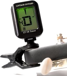 Lintage Guitars LT-1 Stemapparaat – Digitale Gitaar stemmer Tuner – Chromatisch – Clip-On – Gitaar, Basgitaar, Viool, Ukulele & Banjo — thumbnail 5