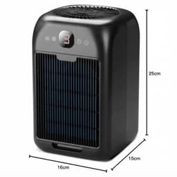 KLS® Luchtreinigers met Hepa Filter - Luchtreiniger Hepa Filter - Luchtreiniger - Zwart - 15cm x 16cm x 25cm — thumbnail 2
