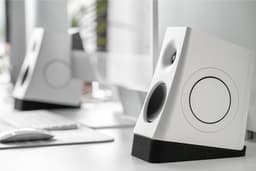 Moondrop MM3A - Actieve HiFi Speakerset - 66W - Bluetooth 6.0 - LDAC - 2.0 Stereo Speakers - USB-C, AUX & Optische Aansluiting - Wit — thumbnail 3