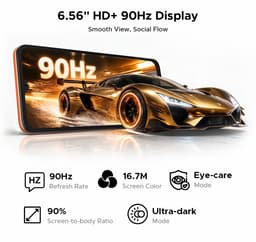DOOGEE Note 57 Lite Smartphone - 6,56" - Android 16 - 12GB(3+9) RAM - 32GB ROM - 6150 mAh - Lichtgewicht 195 g - Oranje — thumbnail 2