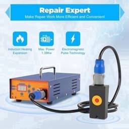 Deukhersteller Auto – Deukverwijderaar – Inductieverwarmer – Reparatietool – Lakschadevrij – 1,38 kW Vermogen – Digitale Bediening — thumbnail 3