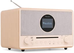 DAB Radio met CD Speler en Bluetooth - Audizio Lucca - FM en Internetradio - AUX en USB Stick Ingang - Wekker — thumbnail 1