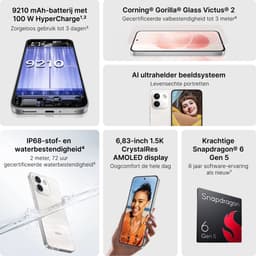 REDMI Note 17 Pro Max 5G - Black - 8G RAM -512GB - 9210 mAh-batterij met 100 W HyperCharge - 6,83-inch 1.5K CrystalRes AMOLED display - Krachtige Snapdragon® 6 Gen 5 — thumbnail 5