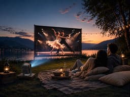 Wanbo ToGo Pro 500 ANSI lumen Full HD beamer met Google TV, wifi en ingebouwde accu — thumbnail 5