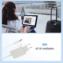 Ninkear 16 inch Laptop Intel Core Ultra 5 225H - AI PC met 24GB RAM en 2TB SSD - 2.5K 120Hz Display - Windows 11 - WiFi 6 - Zilvergrijs — thumbnail 4