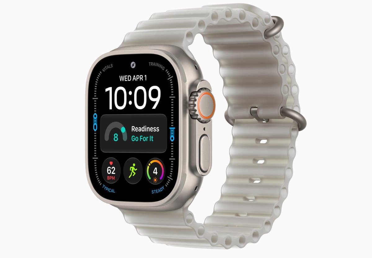 Apple Watch Ultra 4 Cellular 49mm Natural Ocean Band — afbeelding 1