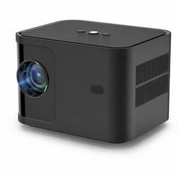 Fameilleur Beamer Prime – 6600 Lumen – 1080P Full HD Wifi Projector met Krachtige Ingebouwde Speaker – Streamen vanaf Telefoon – Mini Beamer voor Thuisbioscoop, Films, Series, Gaming en Presentaties – Geschikt voor iOS en Android – Zwart — thumbnail 5