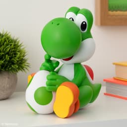 Yoshi GloBuddies Lamp – 15 cm Character Nachtlamp met Verlicht Ei – Paladone — thumbnail 4