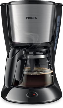 Philips - Koffiezetapparaat Filterkoffie - Zilver / Zwart - 7 Kopjes per zetbeurt — thumbnail 1
