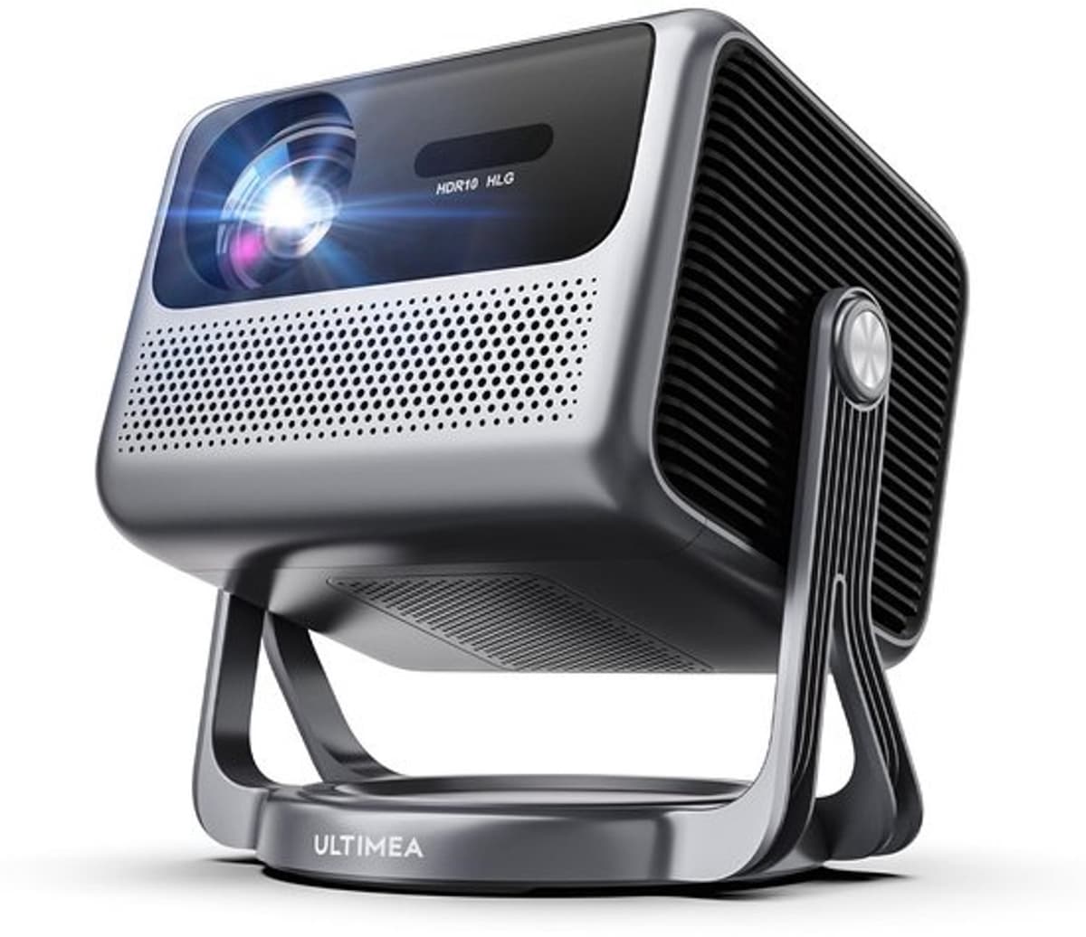 Beamer Draagbaar - 600 ANSI Lumen Full HD - LED Projector - Android TV 11.0 - Dolby Audio - Voor Thuisbioscoop En Outdoor — afbeelding 1