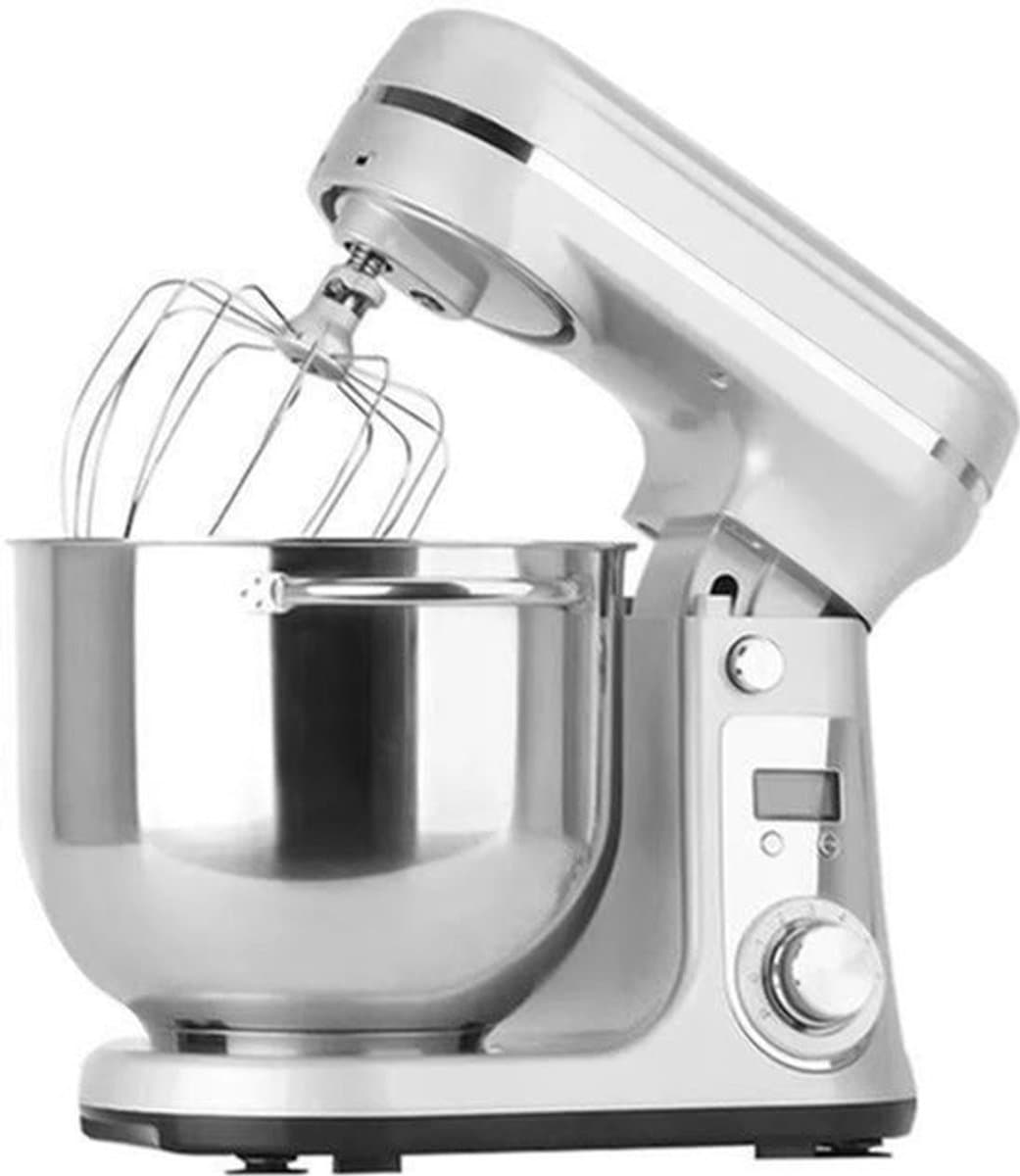 Keukenmachine - Foodmixer Met 1200W Krachtige Motor - Keukenmachine Bosch Met 6L RVS Kom — afbeelding 1