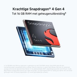 XIAOMI Redmi Note 17 5G - 8GB - 256 GB Zwart — thumbnail 2