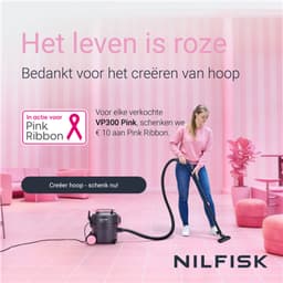 Nilfisk VP300 Hepa Pink T | Stofzuiger | 107421156 — thumbnail 3