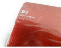 Externe harde schijf - 1TB USB 3.0 - Rood, draagbare opslag — thumbnail 3