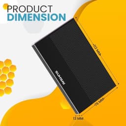 Draagbare externe harde schijf - 1TB USB 3.0 - Geheugenuitbreiding voor pc, laptop en gameconsoles — thumbnail 3